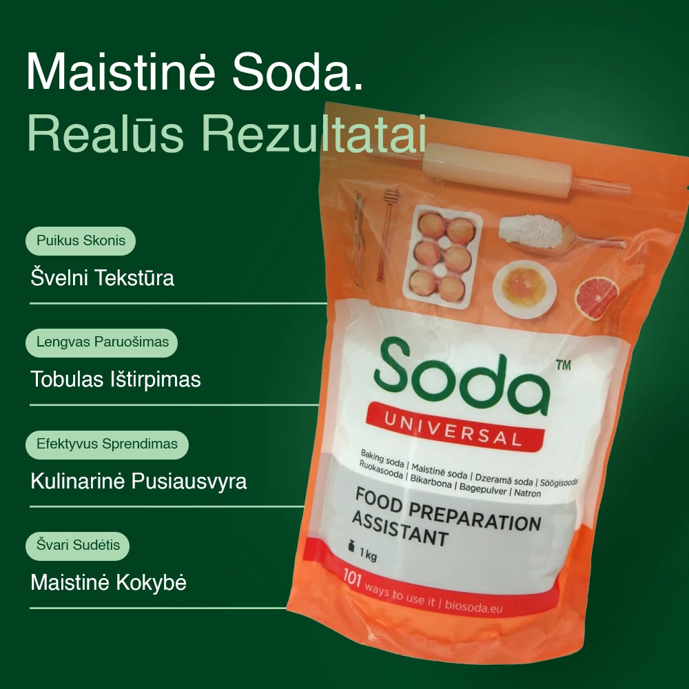 Premium Baking Soda Powder (1kg)