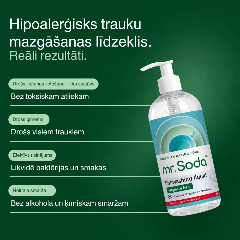 Liquid dishsoap (500ml) lang-lv
