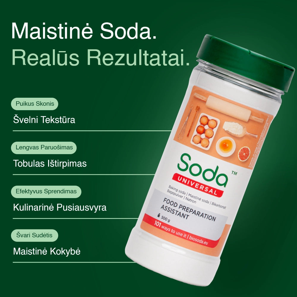 Premium Baking Soda Powder (500g)