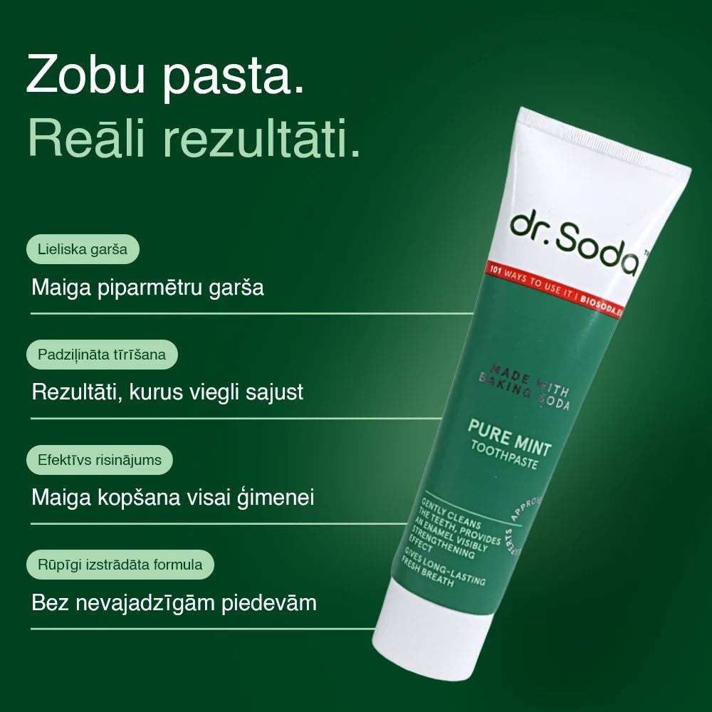 Pure Mint Toothpaste lang-lv