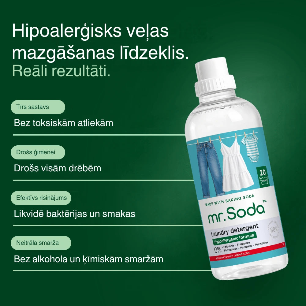 Hypoallergenic Laundry Detergent- (1000ml) lang-lv